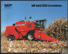 Massey Ferguson MF 860 and 850