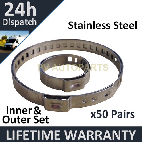 Boot clamps pair x50 - boot,