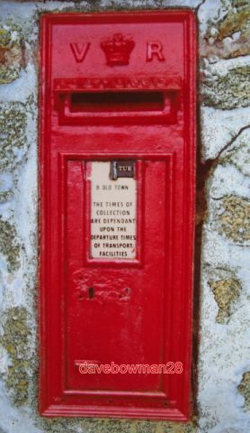 Photo victorian post box - photo,