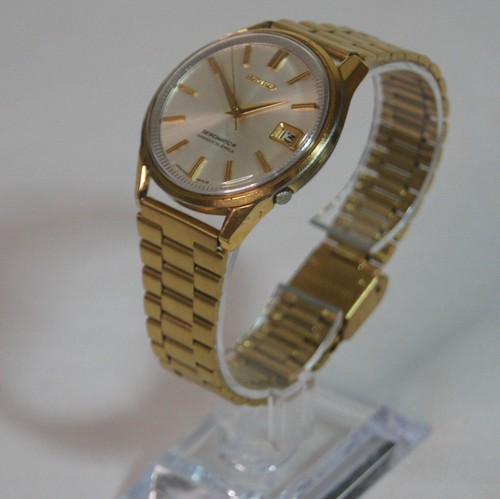 1965 seiko gold - gold, tone