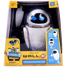 Disney Pixar Wall-e Thinkway Toys Transforming Wall-e Robot