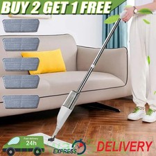 Spray Mop for Cleaning Floors Microfibre Flash Speed Power Cleaner 5 Pad Dry Wet