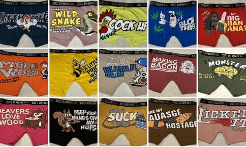 Mens boys big rhino novelty - big,