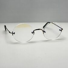 Lunor Eyeglasses Eye Glasses Frames Classic Round Col PP Germany 44-21-145