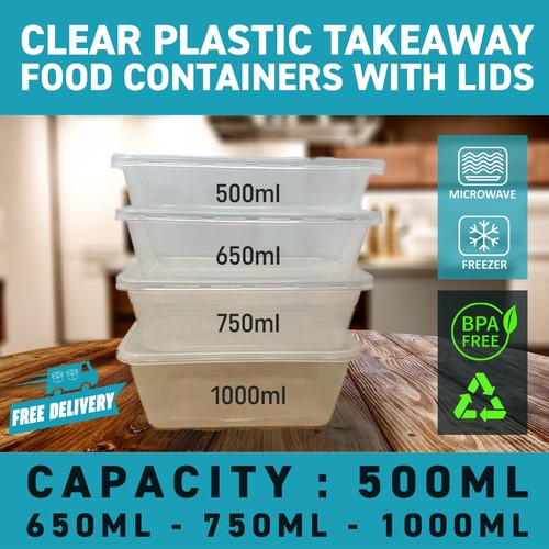 Takeaway food containers - food, with