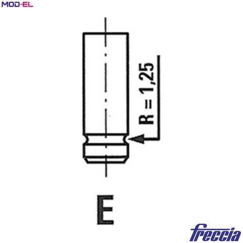 Exhaust valve r7056 rarcr - exhaust,