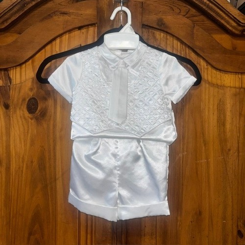 Baby boy white - white, baptism