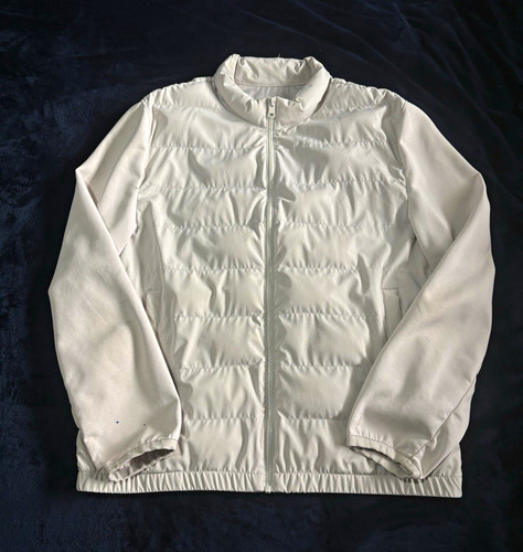 Zara men grey quilted - men’s,