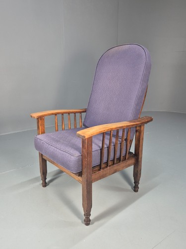 Antique oak wheel back - back, folding