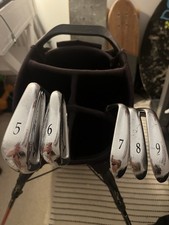 Mizuno Mp 63 Right Handed Iron Set 5-9 Golf Pride Grips Regular flex