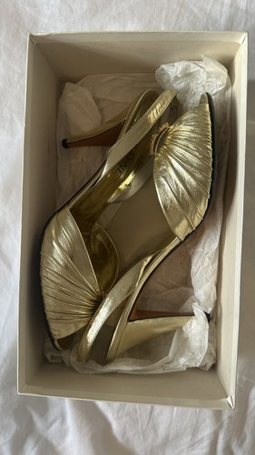 Gold vintage rayne shoes - rayne,