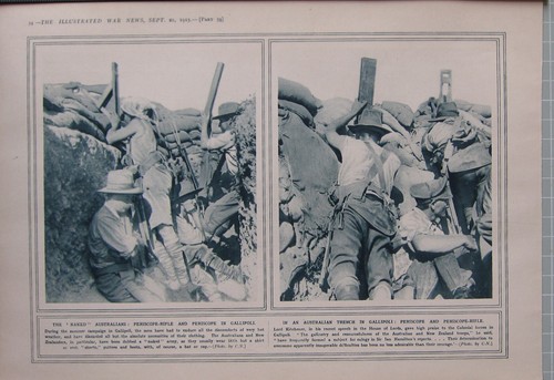 1915 wwi ww1 print australians - print,