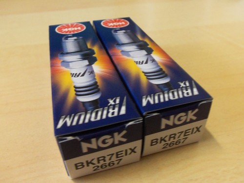 Pcs 2 ngk bkr7eix - 2,