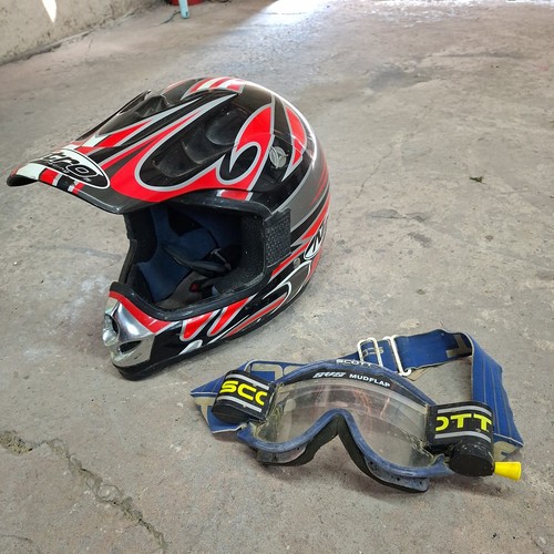 Open face junior crash - open, helmet