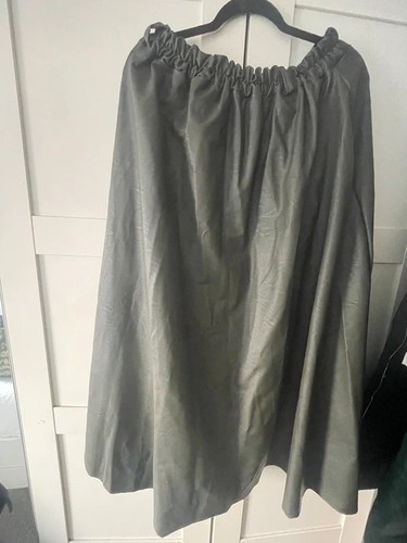 New faux leather skirt - leather,