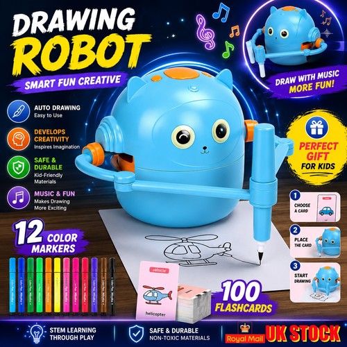 Kids automatic drawing robot - automatic,