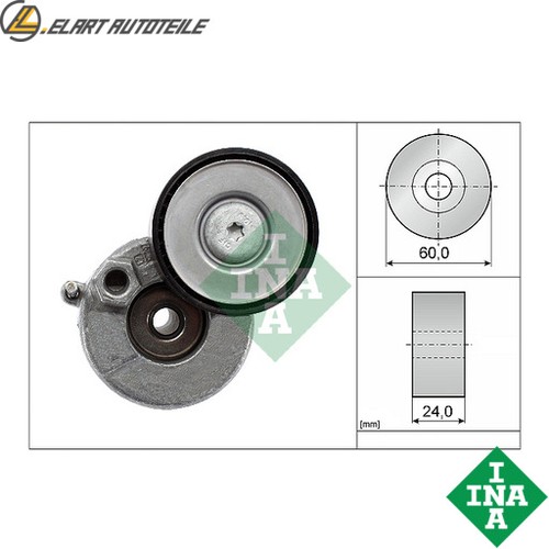 Belt tensioner ribbed - belt,