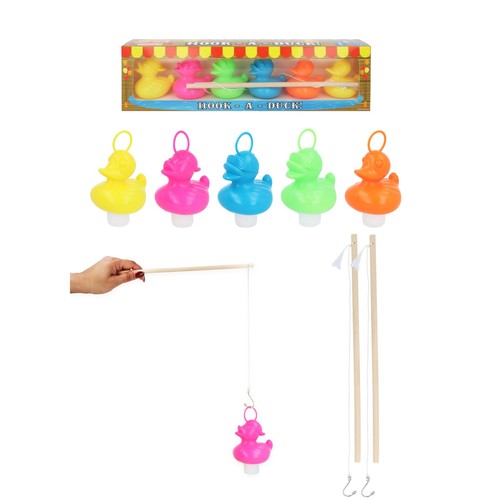 Fairground hook duck game - hook,