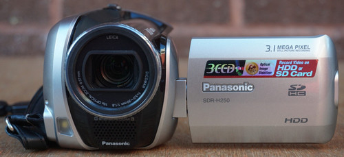 Panasonic sdr h250 - panasonic, hdd