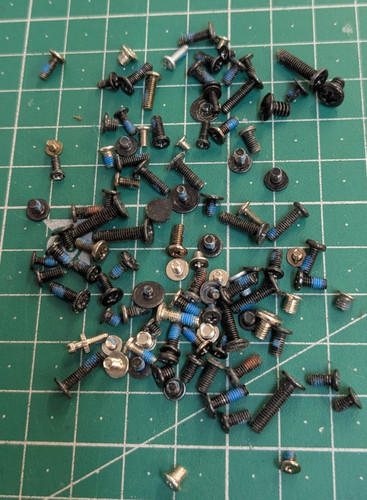 100 assorted various screws - assorted,