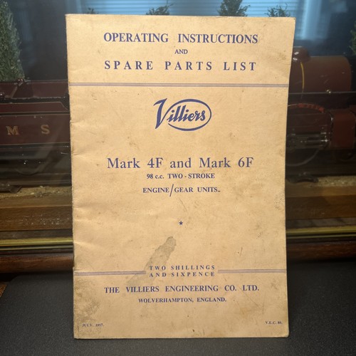 Villiers mark and - villiers, 4f