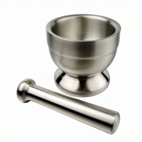 Mortar and pestle with lid - mortar,