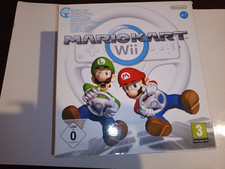 Mario Kart Big Box + Wheel  (Nintendo Wii)  - Tested & Working