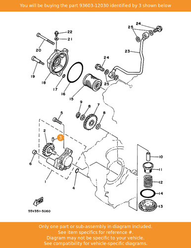Yamaha pin dowel - yamaha, 93603-12030