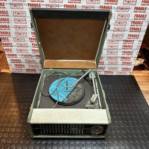 Philips portable record player - philips,