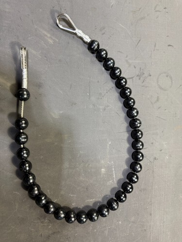 Flagpole beaded retainer - retainer, ring