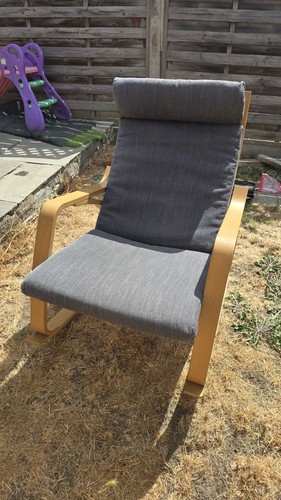 Xlight wood rocking - rocking, chair