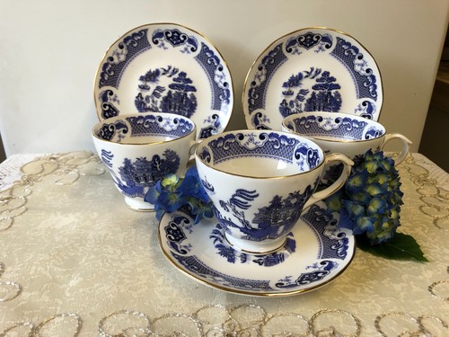 Vintage duchess blue - duchess, white