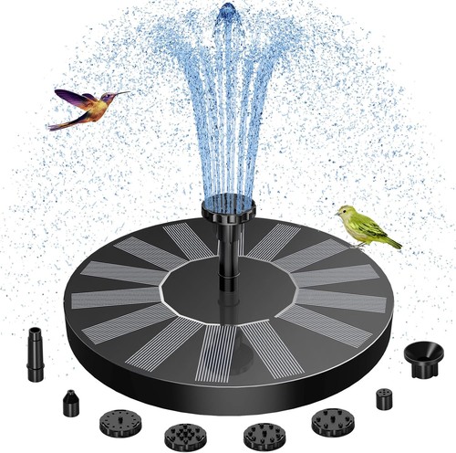 Floating solar fountain pump - floating,