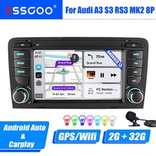 7" for Audi A3 S3 RS3 2003-13