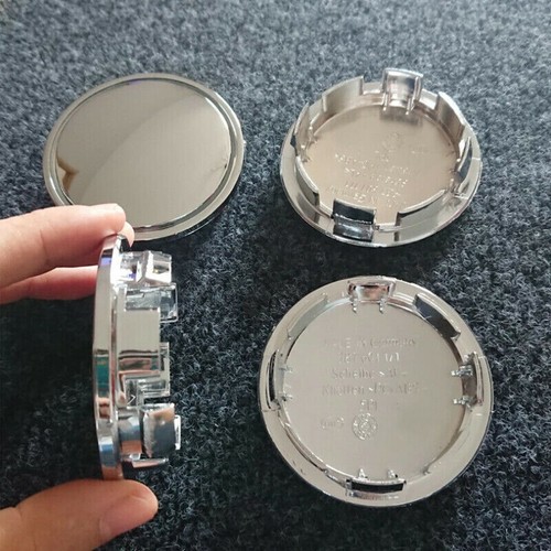 4pcs 65mm chrome abs plastic - 65mm,