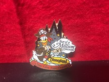 Disney Dinseyland DLR Year Of A Million Dreams Donald Duck Pin Pirate Pin