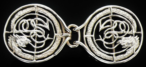 Sterling silver nurses belt - sterling,