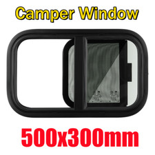 Universal Camper Window Van RV Horizontal Slide Window Waterproof For Caravans