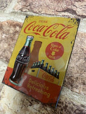 Coca Cola , Retro Vintage Style Design Fridge Magnet ,officially licensed, New