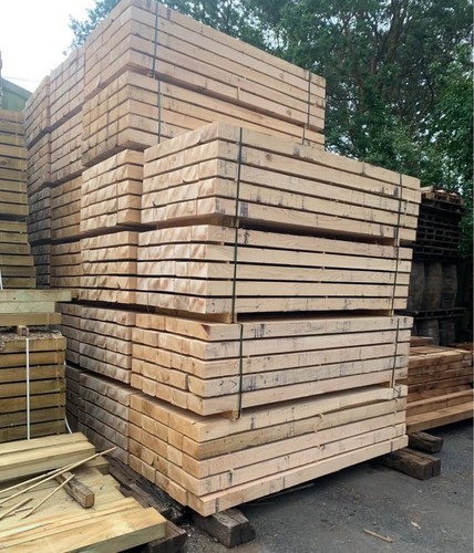 New oak sleepers - sleepers,