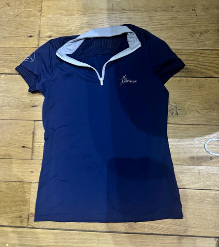 Lemieux navy short - sleeve, show