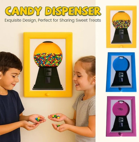 Wall mounted gumball machine - gumball,