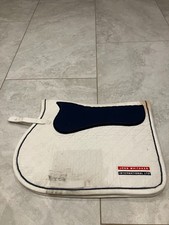 John whitaker non slip saddle pad White
