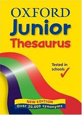 OXFORD JUNIOR THESAURUS,Hachette Children's Books- 9780199108572
