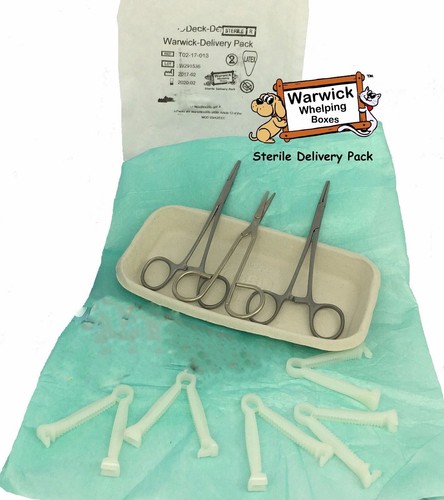 Whelping puppy delivery pack - delivery,