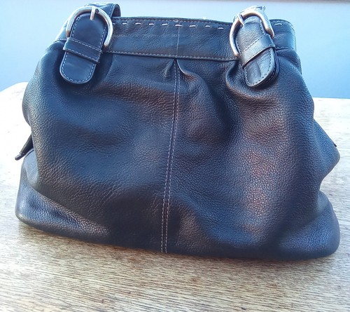 Laura ashley black leather - laura, ashley,