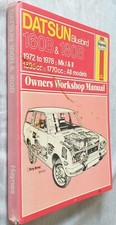 Datsun Bluebird 160B & 180B