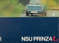 NSU Prinz 4 & 4L 1966-1967 UK Market Sales Brochure