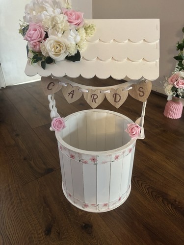 Wedding time wishing well card - wedding,