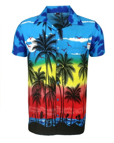 Mens hawaiian stag aloha - stag,